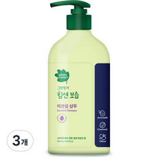 그린핑거 힘센보습 에센셜 유아 샴푸, 3개, 500ml