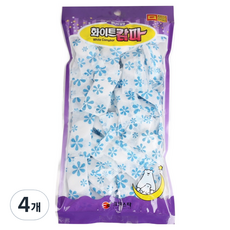 Cleanstar Brand 白色樟腦丸 650 不織布型 抽屜用 萘丸 65入, 260g, 4個
