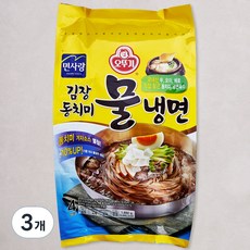 오뚜기 김장동치미 물냉면 4인용, 1.892kg, 3개