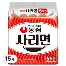 농심 사리면 110g, 15개