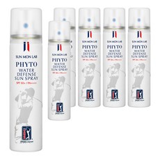 선몬랩 피토 워터 디펜스 선스프레이 SPF50+ PA++++, 80ml, 6개