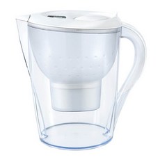 B&S濾水壺 1壺1芯, 白色, 3.5L, 1組