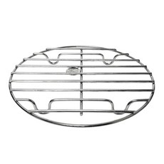 Linox 廚之坊 316不鏽鋼蒸架, 極粗線材0.3cm 耐用抗鏽蝕 多用途隔熱墊 18cm, 1個