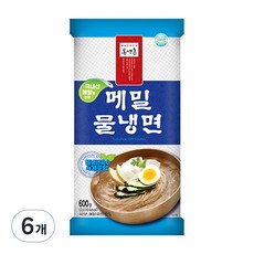 메밀꽃필무렵 봉평촌 메밀물냉면, 600g, 6개