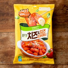 풀무원 쌀 치즈 & 치즈 떡볶이 2인분