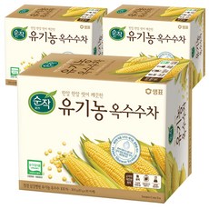 순작 유기농 옥수수차, 10g, 30개입, 3개