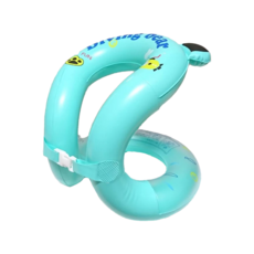 WEKO S型游泳充氣背心 幼童款, 安全環保PVC彈性塑膠, 適用身高115~150公分, 115~135cm, 綠色, 1個