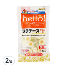 DoggyMan 多格漫 犬用Hello起司球, 雞肉起司, 50g, 2包