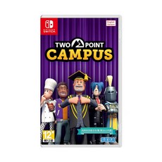Nintendo 任天堂 SWITCH Two Point Campus 英文版附中文語言包, 1盒, 684-10463
