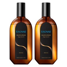 RAONNE 黑摩洛哥堅果護髮油, 250ml, 2瓶