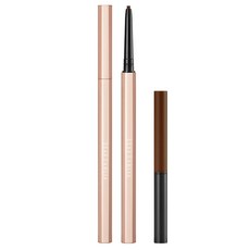 디어달리아 퍼펙트 디자이닝 아이라이너 워터프루프 펜슬 세트 13g, 1세트, 모카 브라운