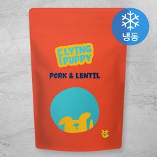 플라잉퍼피 강아지 화식 사료 5개입 (냉동), 400g, 1개, 돼지