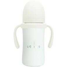 유비맘 시그니처 보온보냉 스테인리스 유아 빨대컵 220ml, 220ml, 구름, 1개