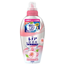 Lenor 蘭諾 超消臭1WEEK 消臭抗菌衣物柔軟精 清新花果香, 530ml, 1瓶