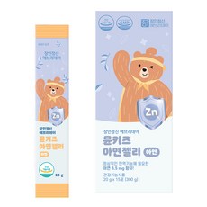 장인정신 에브리데이 뮨키즈 아연젤리 15p, 300g, 1개 300g × 1개 섬네일