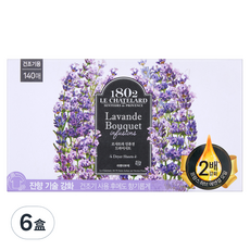 1802 LE CHATELARD 雙倍柔順香氛烘衣紙 薰衣草花束香 Set 140張, 6盒