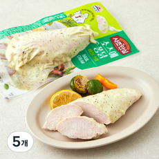 사조 안심 소스에퐁닭 바질크림, 130g, 5개