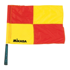 MiKASA 足球巡邊棋, ONE SIZE, 旗桿:鋁; 旗子:尼龍, 1個