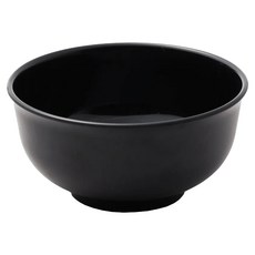 百貨King 黑色牛肉麵碗 拉麵碗 碗公 美耐皿樹脂 耐熱 170mm, 黑色, 1個