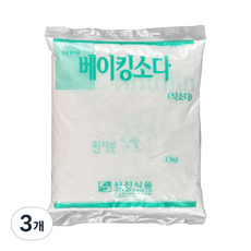 신진식품 베이킹 식소다, 1kg, 3개