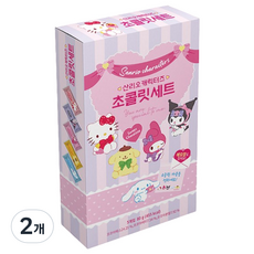 산리오 캐릭터즈 초콜릿 세트, 80g, 2개