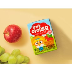 팔도 유기농 아이뿌요, 120ml, 32개, 레드