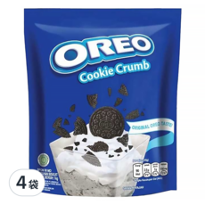 OREO 奧利奧 餅乾碎塊, 1公斤, 1kg, 4袋