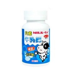 good Life 得意人生 兒童牛奶鈣嚼錠, 60顆, 1罐