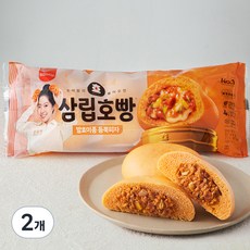삼립호빵 발효미종 듬뿍피자 호빵 4개입, 380g, 2개