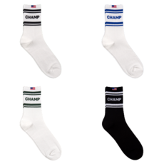 GGRN 남성용 패션 패턴 양말 4종 세트