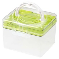 百貨King Livinbox 月光系列 TB-200 型手提箱/置物盒/收納盒 160W x 137D x 118H mm 台灣製, 顏色隨機, 1個
