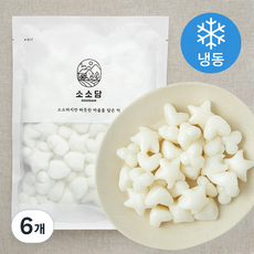 소소담 우리쌀 별하트떡 (냉동), 500g, 6개