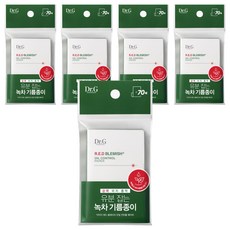 Dr.G 紅色淡斑控油紙, 70張, 5個