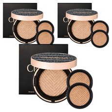 끌레드벨 미라클파워 슈퍼커버 쿠션 13g + 리필 13g x 2p, 21호, 3개