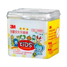 3M 兒童安全牙線棒 3歲以上 66支, 1盒