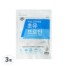 내추럴박스 초유프로틴 단백질 파우치형, 3개, 280g