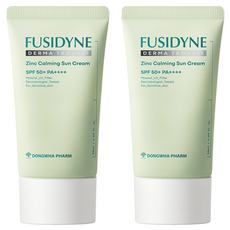 후시다인 더마 트러블 징크 카밍 선크림 SPF50+ PA++++, 2개, 50ml