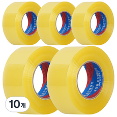 코멧 더 길어진 53 μm 경포장용 박스 테이프 48 mm*100 m, 10개