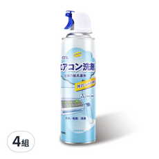 空調泡沫清潔劑 Set，天然植物成分，安全無毒，一瓶可洗3台空調, 1.5L, 4組