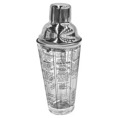 玻璃雪克杯, 400ml, 玻璃不鏽鋼材質, 1個