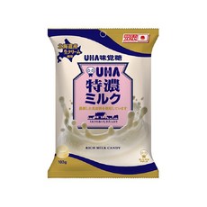 UHA 味覺糖 特濃牛奶糖, 北海道產牛奶, 一口含 滿嘴牛奶香, 隨身包方便攜帶, 103g, 1袋
