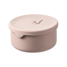 FaSoLa 食品用鉑金矽膠可微波分隔便當盒組 (700ml) - 粉色, 1個
