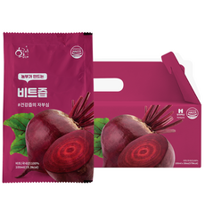 황금이네 갈아만든 100% 착즙 비트즙 100ml 30포, 30개