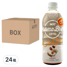 UCC AROMA艾洛瑪拿鐵, 清爽甜威, 24瓶, 500ml