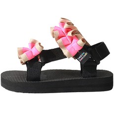 땡큐슈즈머치 여아용 홀리데이 프릴 샌들