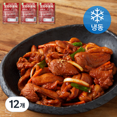다향오리 고향의 장맛 오리주물럭 매운맛 (냉동), 150g, 12개