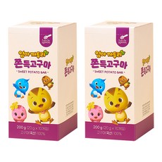 리틀스푼 엄마까투리 쫀득고구마 10p, 200g, 2개 2개, 200g