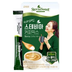 스테비아스위트 디카페인 커피믹스, 9g, 30개입, 1개 9g, 9ml, 30개입, 1개