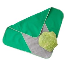 oka 梅炭和紙 高麗菜蔬果保鮮布, 日本製造, 尺寸50x50cm, 可保護蔬菜延緩老化, 50 x 50cm, 1條