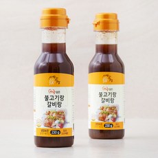 사랑과정성 사랑담은 불고기랑갈비랑, 230g, 2개